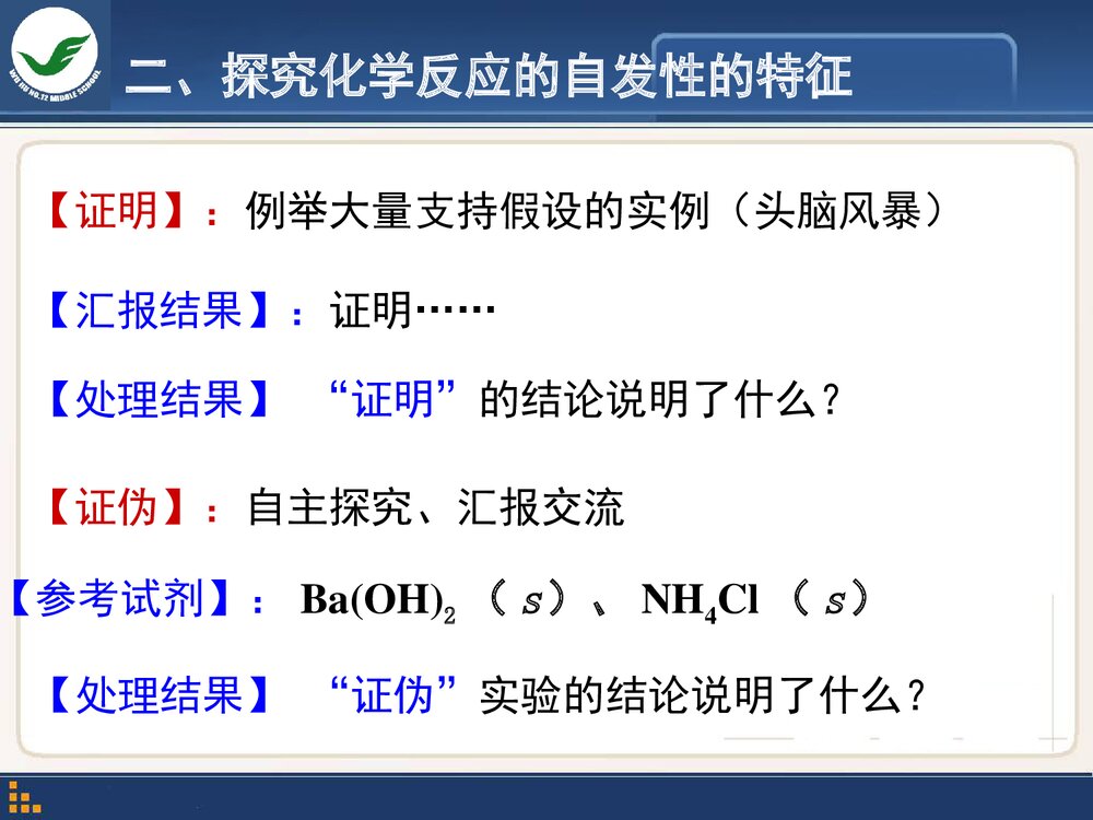 化学世界中的自发过程PPT课件下载6