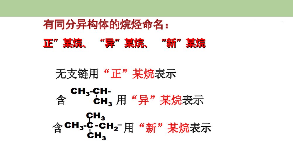 化学选修5有《1·3有机化合物的命名》PPT课件下载3