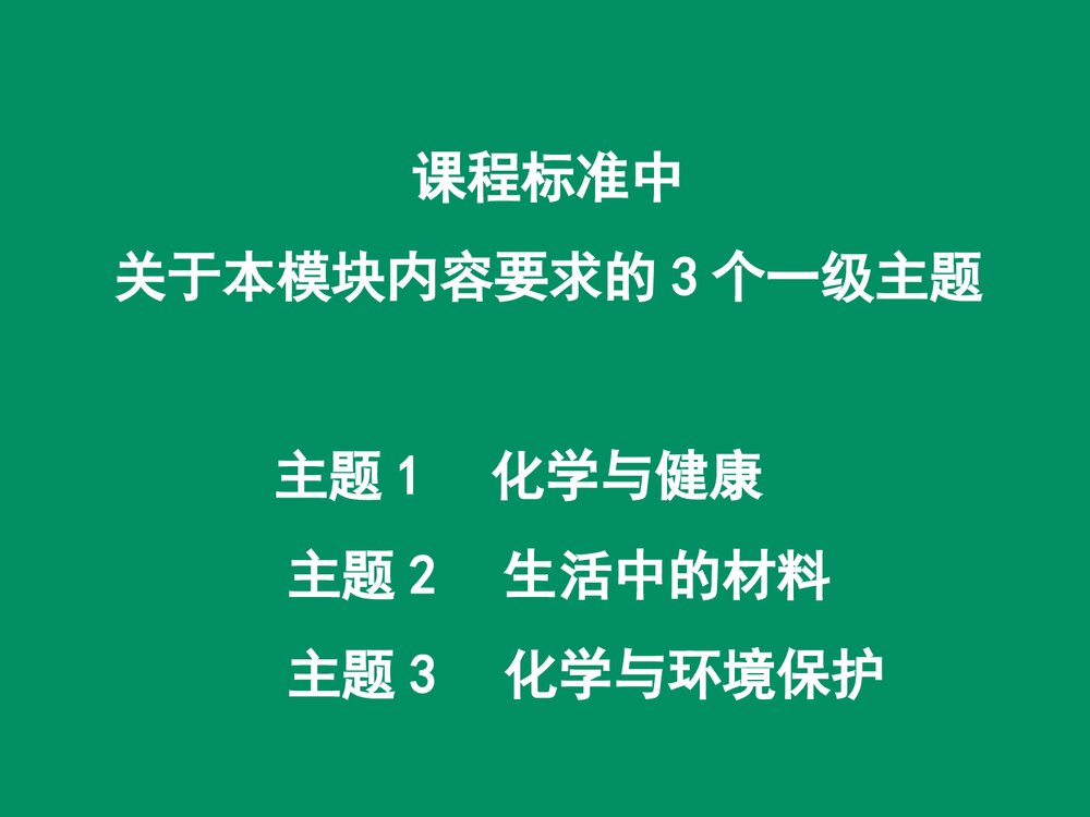化学选修1《化学与生活》PPT课件2