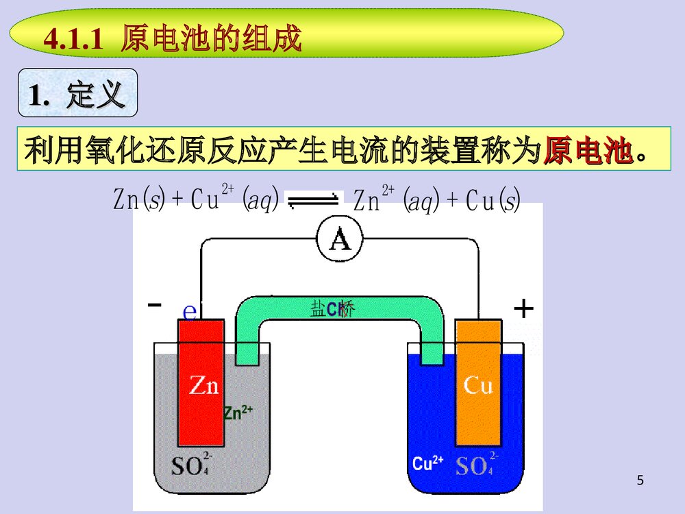 普通化学第四章电化学基础PPT课件下载5