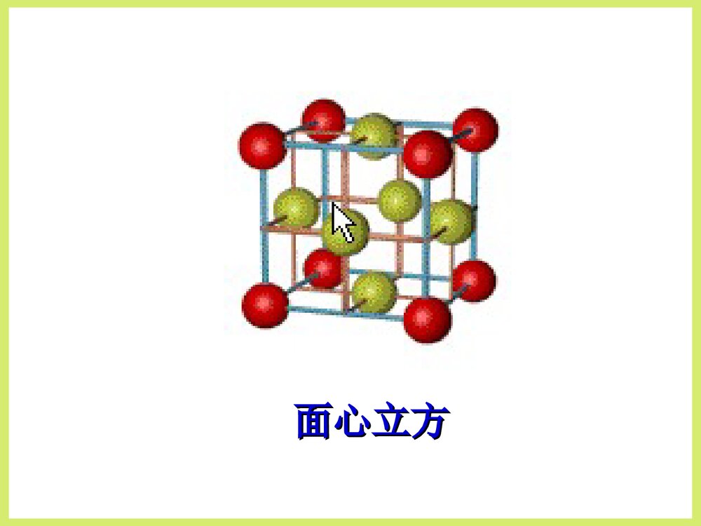 《氯化钠的晶体结构》高中化学PPT课件8