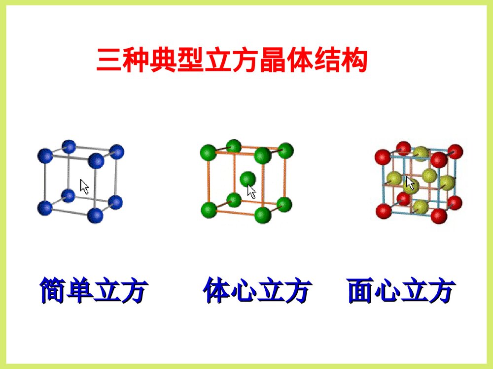《氯化钠的晶体结构》高中化学PPT课件9