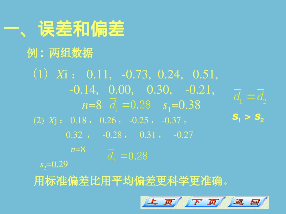 分析化学误差和分析数据的处理PPT课件8