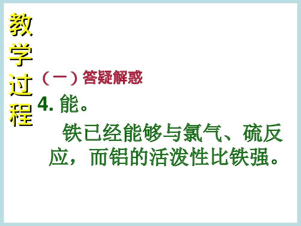 高一化学铝的知识点PPT课件下载9