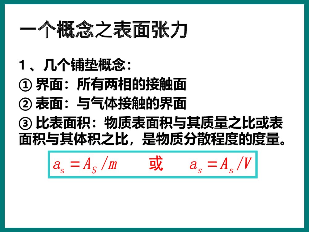 物理化学界面现象PPT课件下载4