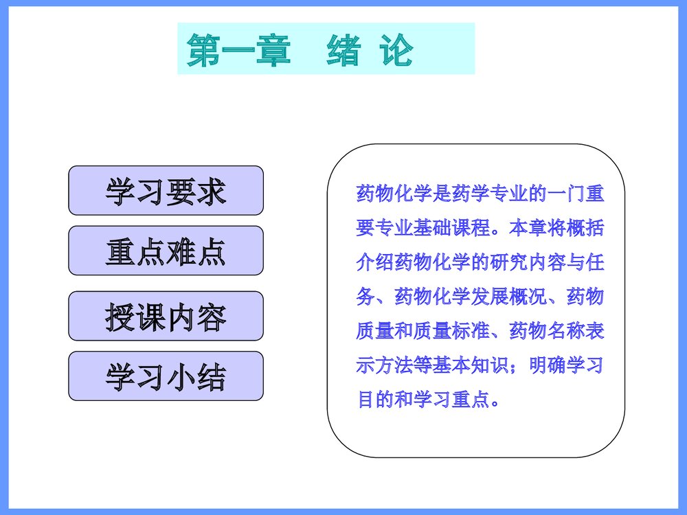 药物化学概论PPT课件下载10