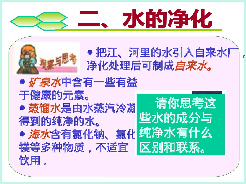 初三化学《第四节 自然界的水》PPT课件3