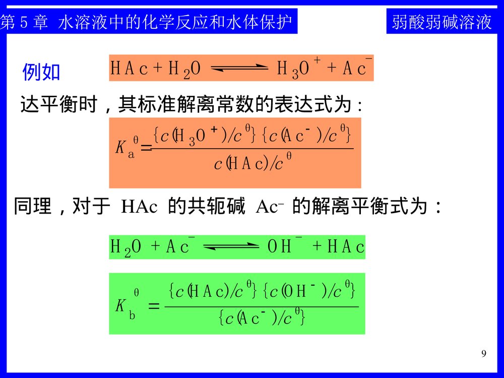 《第五章·水溶液中的化学反应和水体保护》工程化学基础PPT课件下载9