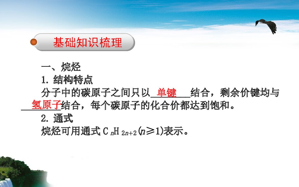 化学必修二《烷烃》教学PPT课件2