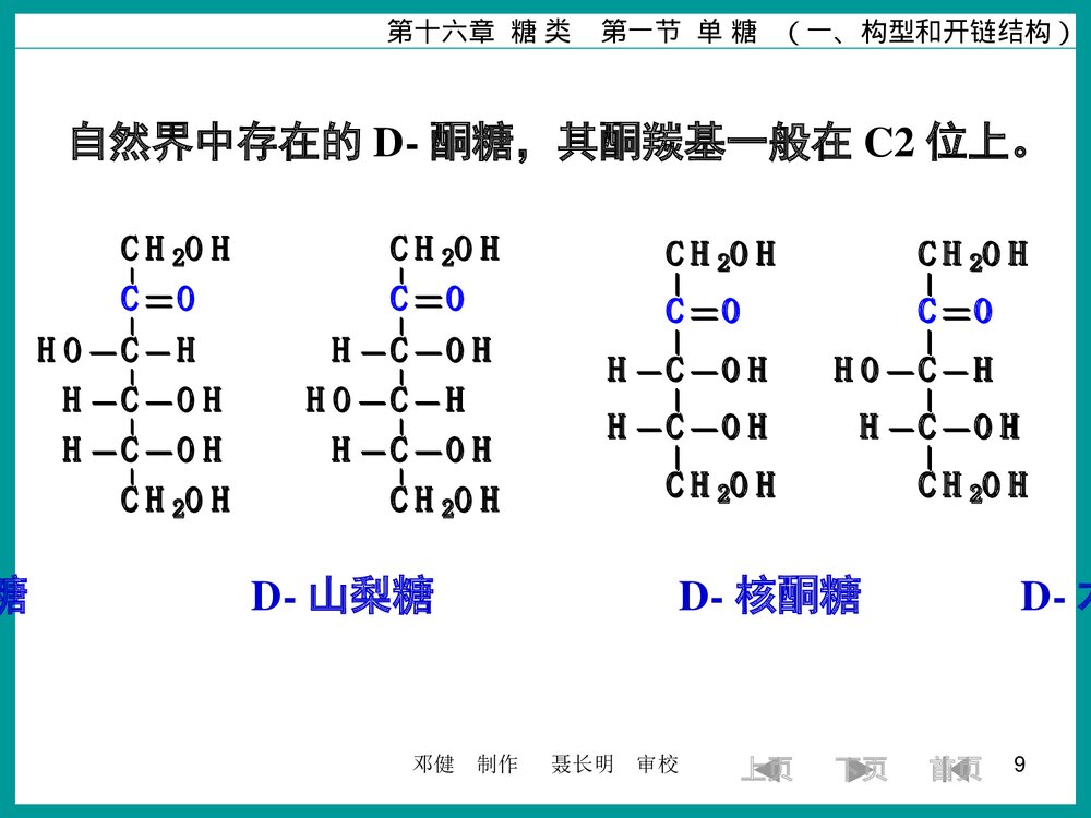 有机化学糖类PPT课件下载9