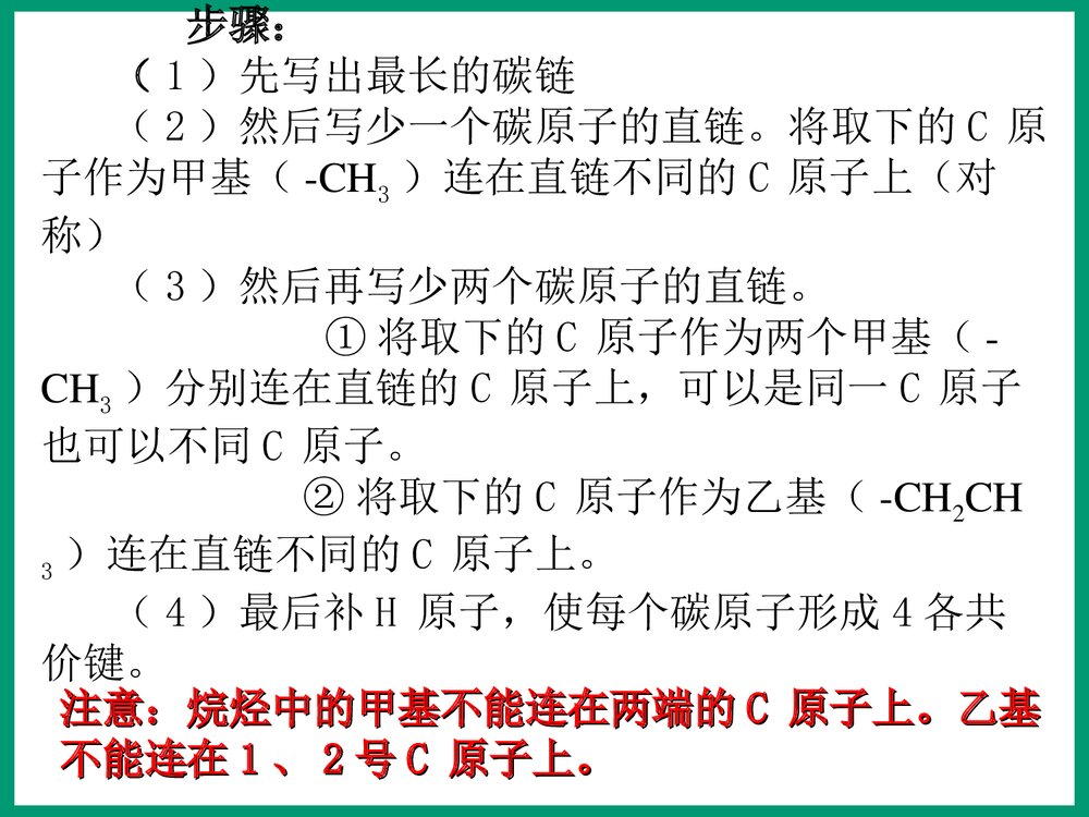 化学专题2《有机物的结构与分类 同分异构体》PPT课件4