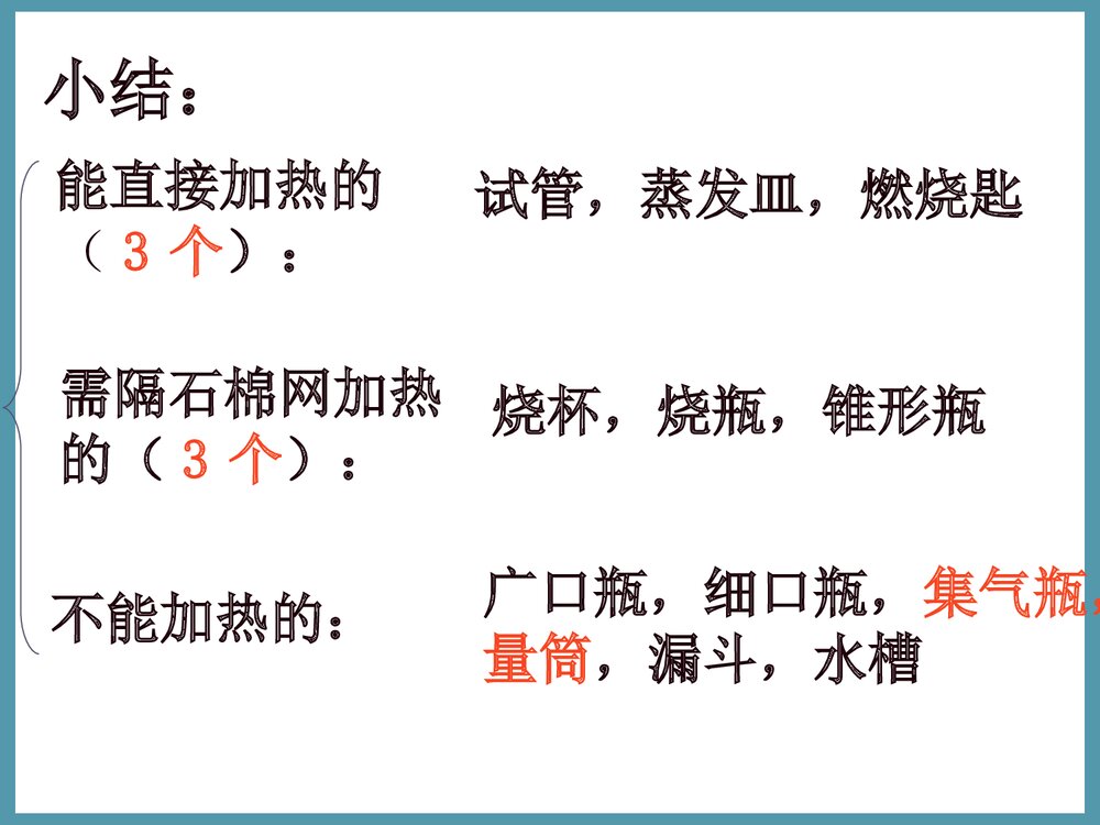 九年级化学上册走进化学实验室PPT课件下载3