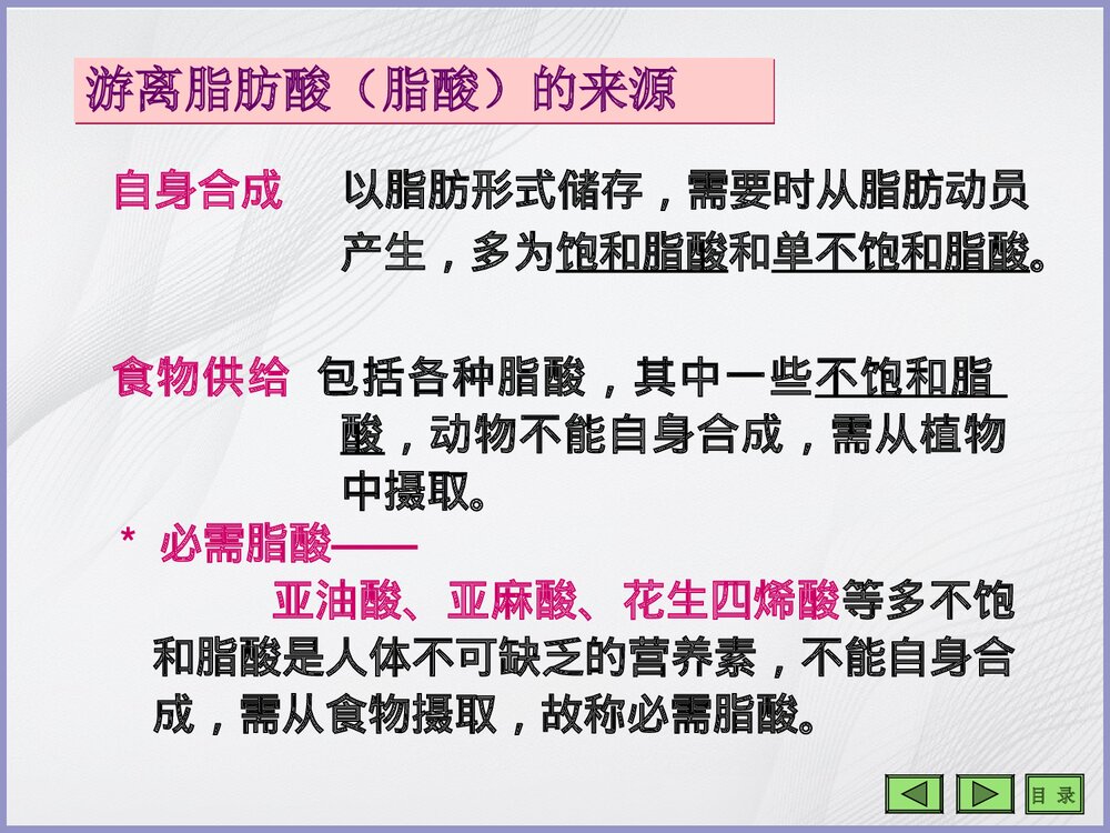 生物化学《第七章 脂类代谢》PPT课件6