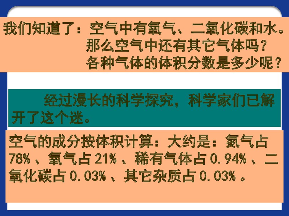 八年级化学《课题1 空气》PPT课件下载5