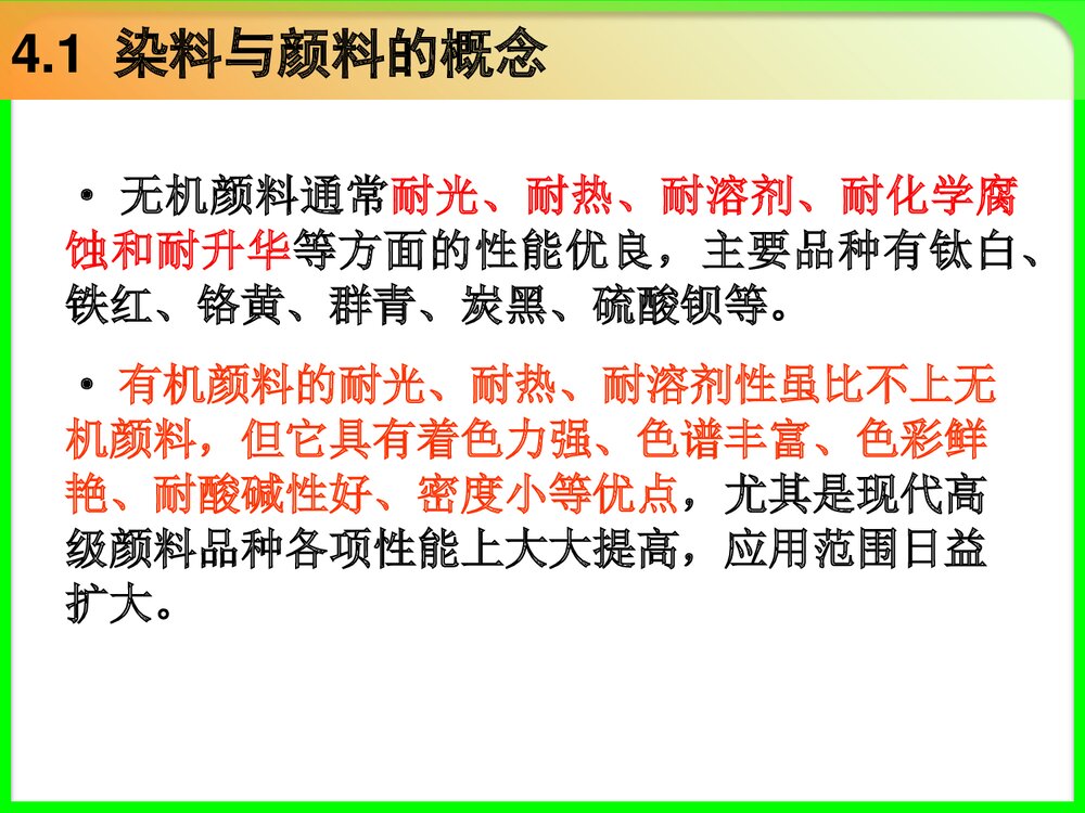 《染料与颜料》PPT化学课件4