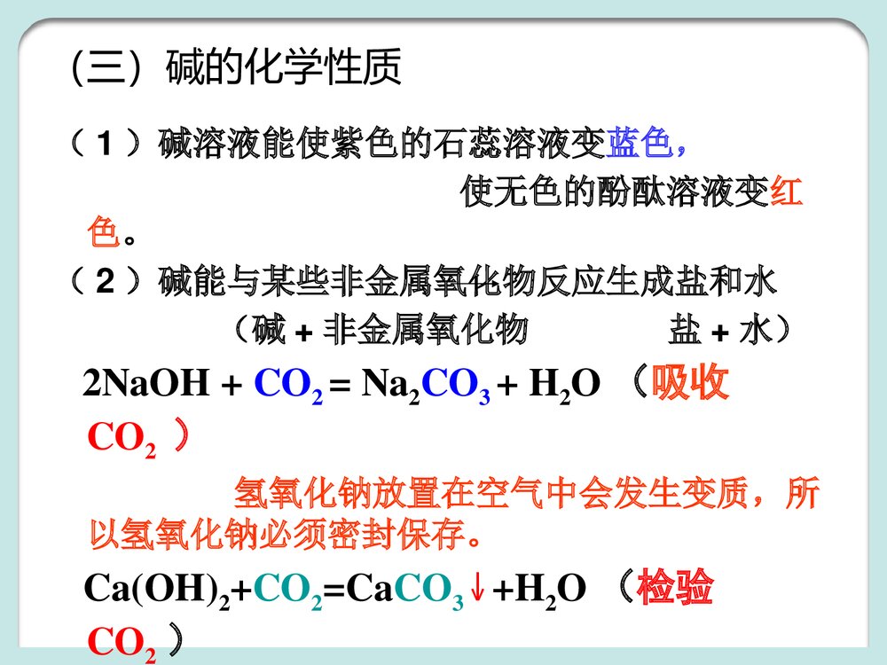 常见的碱PPT化学课件下载7