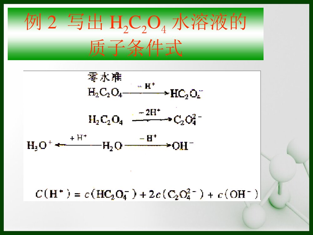 分析化学质子条件式PPT课件下载6