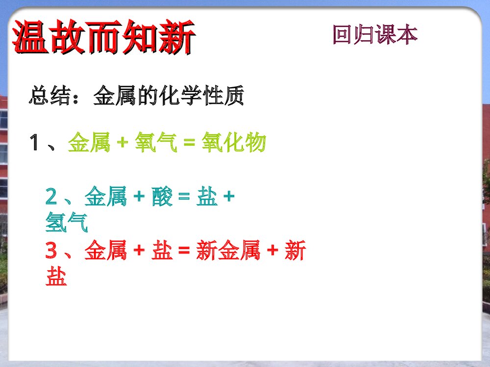 九年级化学《金属的化学性质》PPT课件6