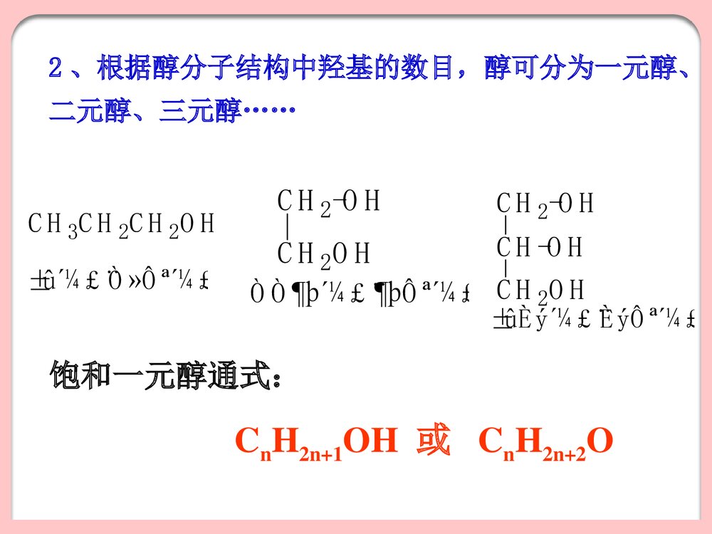 化学选修五醇PPT课件5