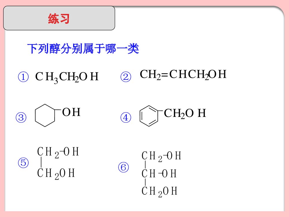 化学选修五醇PPT课件6