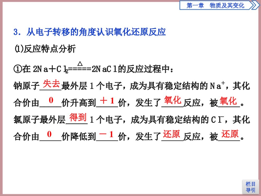 氧化还原反应物质及其变化PPT课件第1课时5