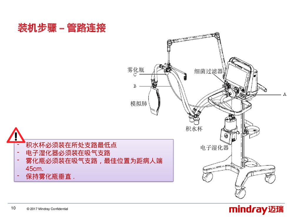 迈瑞SV300呼吸机介绍及基本操作PPT课件下载10