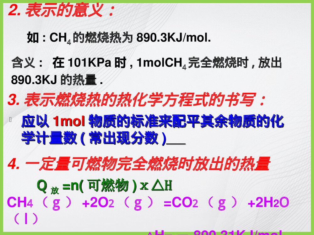 化学选修4燃烧热 能源PPT课件下载5