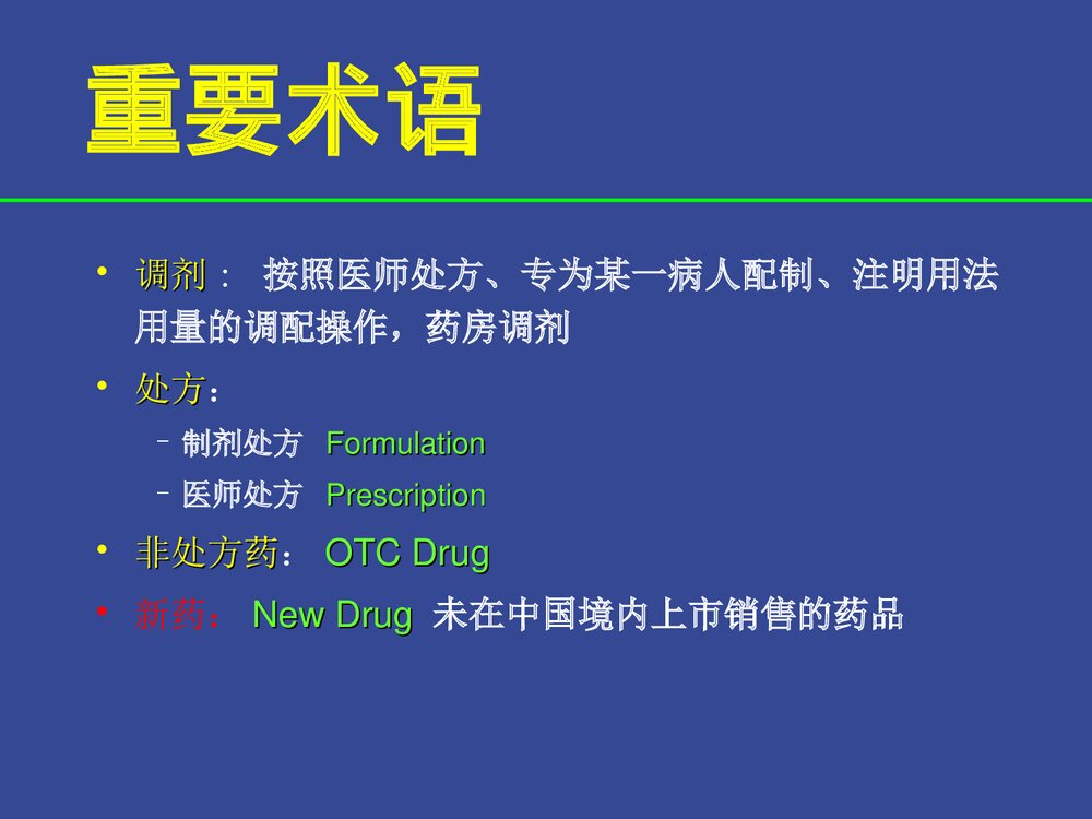 药剂学绪论PPT课件下载9
