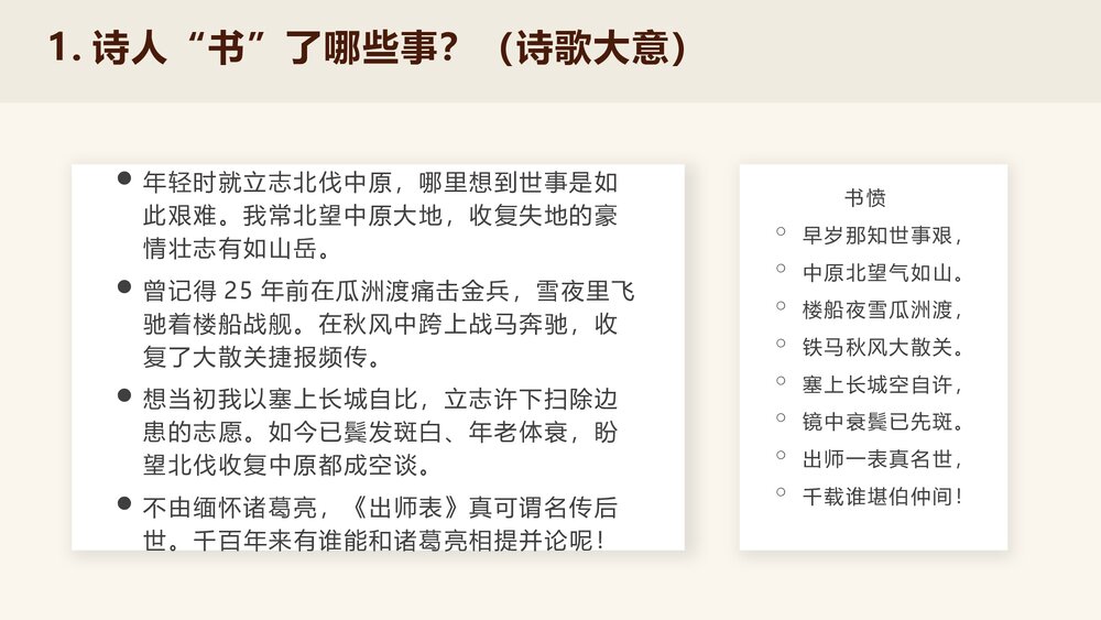 《书愤》统编版高中语文选择性必修中册PPT课件下载9