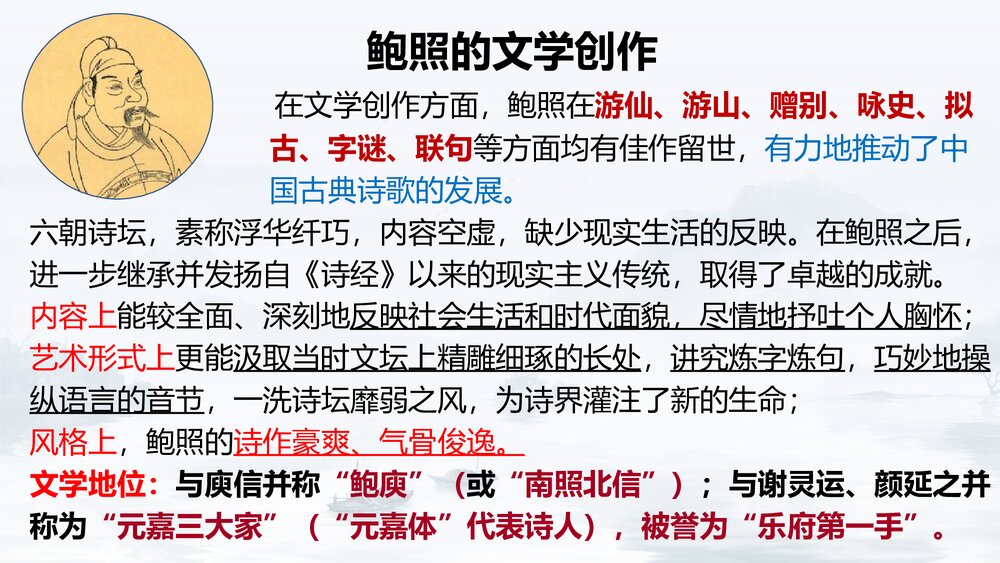 统编版高中语文选择性必修下册《拟行路难》PPT课件下载6