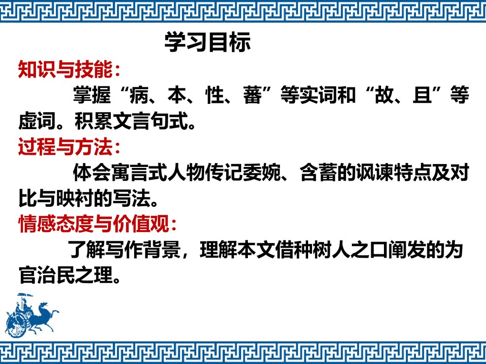 《种树郭橐驼传》统编版高中语文选择性必修下册PPT课件4