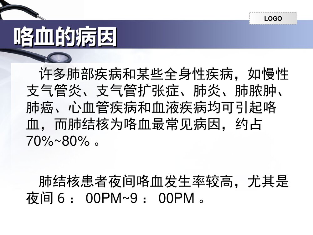 咯血的护理PPT课件下载4