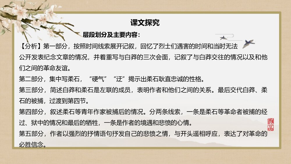 《为了忘却的记念》统编版高中语文选择性必修中册PPT课件9