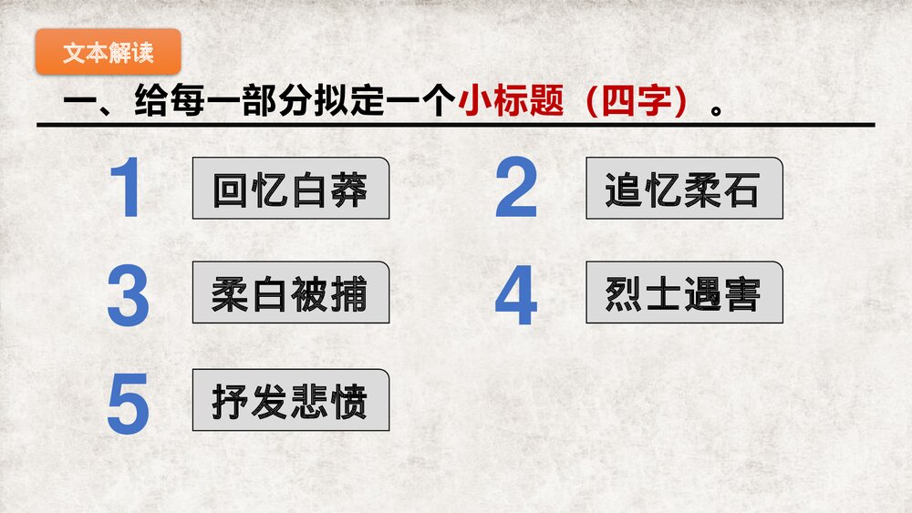 《为了忘却的记念》高中语文选择性必修中册PPT课件8