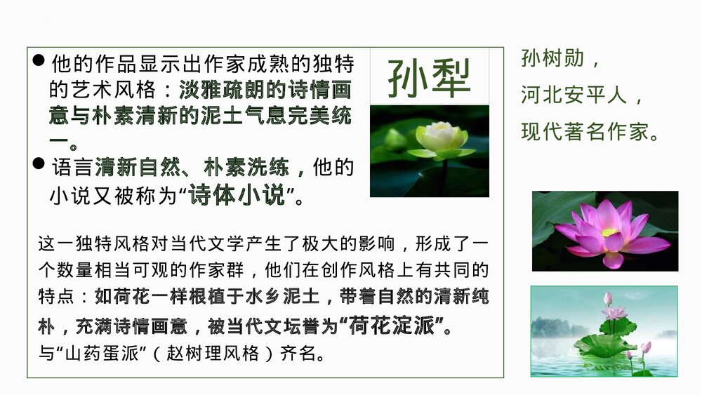 《荷花淀》统编版高中语文选择性必修中册PPT教学课件3