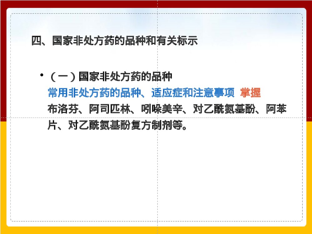 《第五章 非处方药含答题》执业药师PPT课件下载8