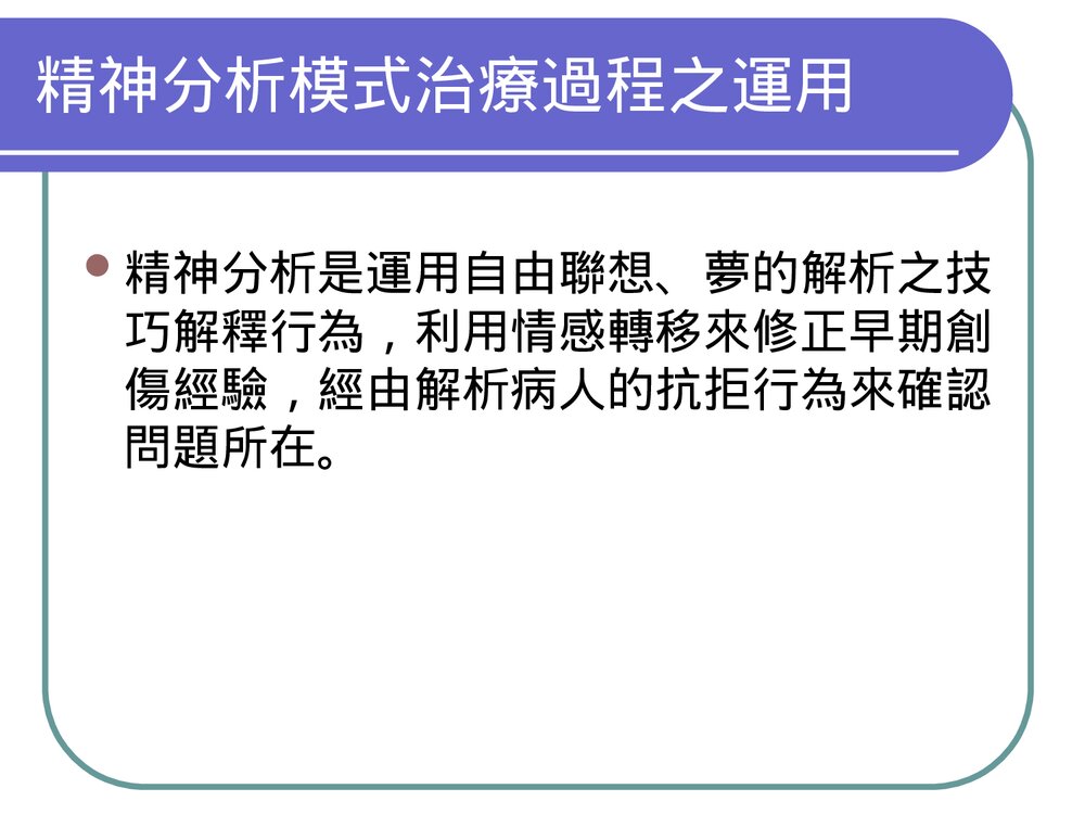 精神卫生护理的基本概念PPT课件9