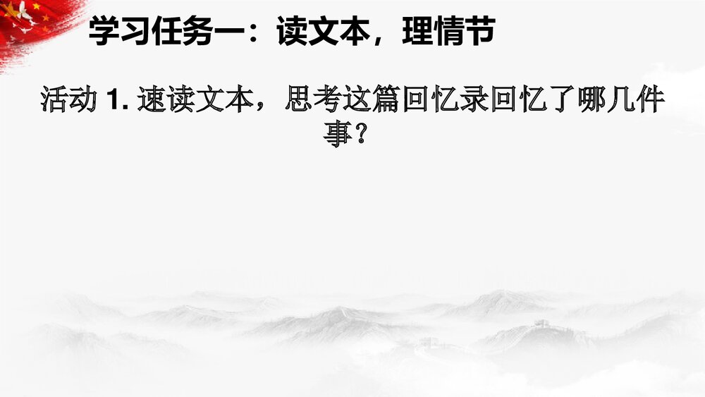 《大战中的插曲》高中语文选择性必修上册PPT教学课件10