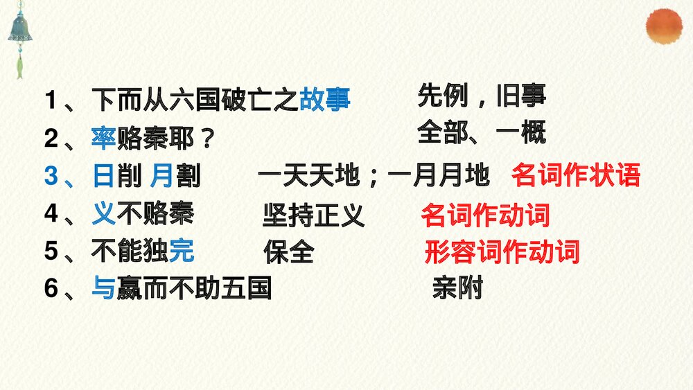 高中语文统编版必修二《六国论》PPT课件7