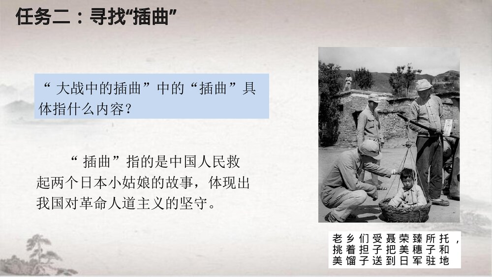 高中语文选择性必修上册《大战中的插曲》PPT课件8