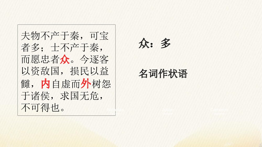 《谏逐客书》高中语文必修二PPT教学课件6