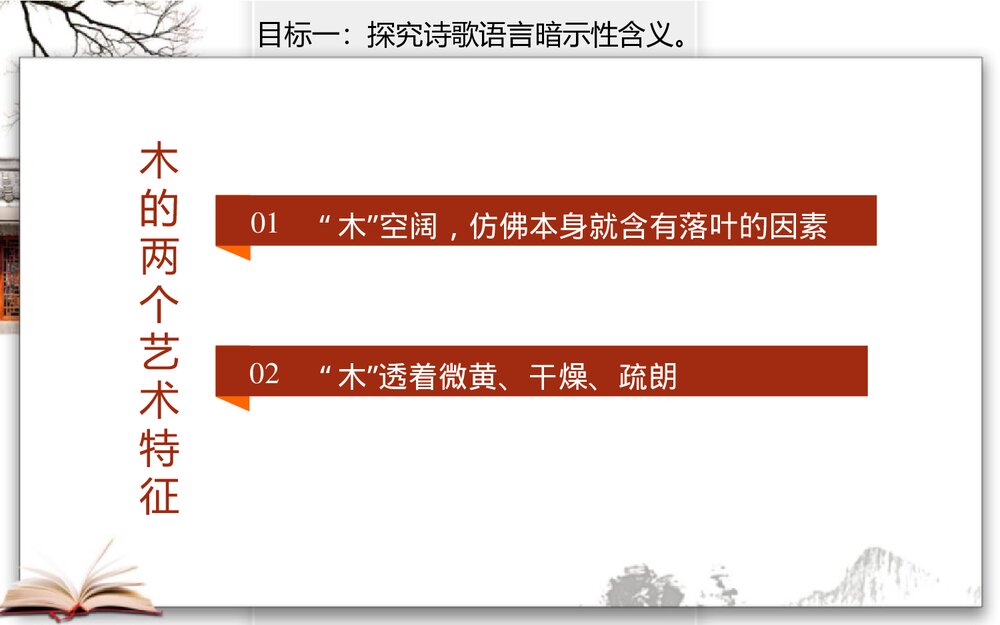 《说“木叶”》高中语文必修二PPT课件下载10