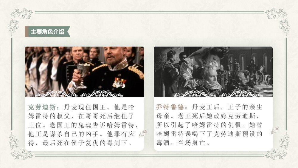 高中语文必修二《哈姆莱特》PPT优质课件10