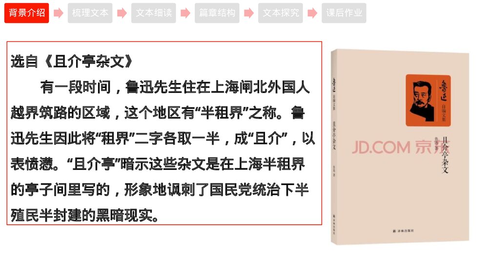 高中语文统编版必修一《拿来主义》PPT课件下载4