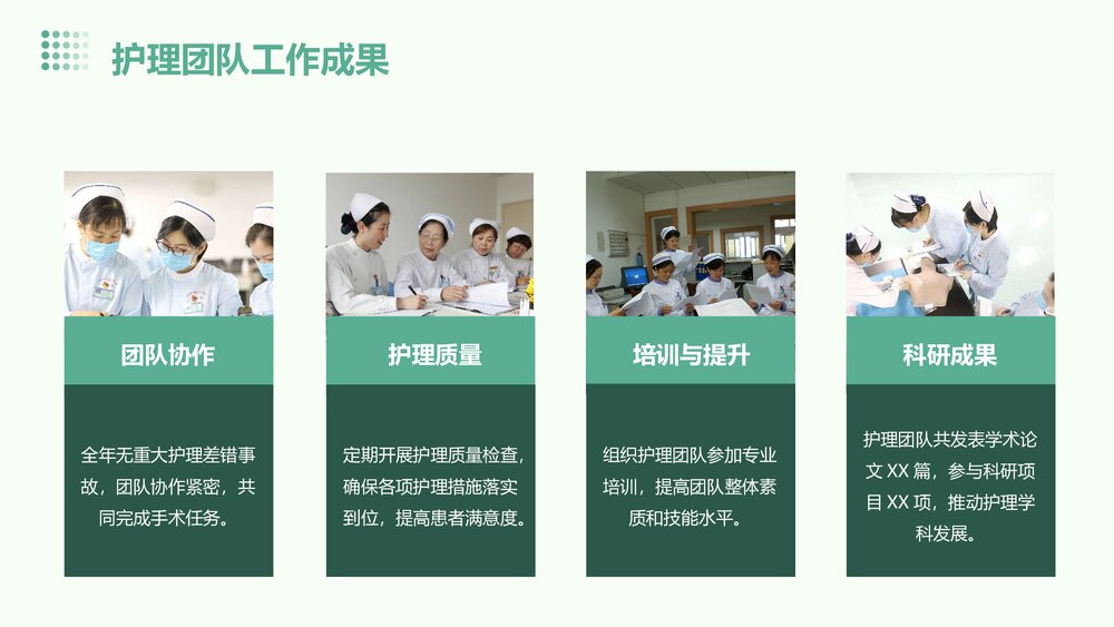 手术室护士长年终总结PPT课件5