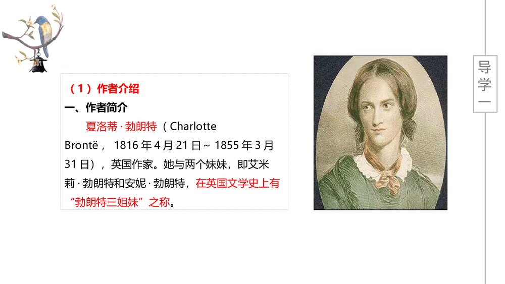 九年级部编版语文下册《简·爱》外国小说的阅读PPT课件4