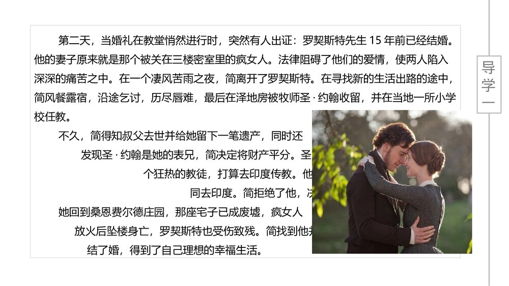 九年级部编版语文下册《简·爱》外国小说的阅读PPT课件8