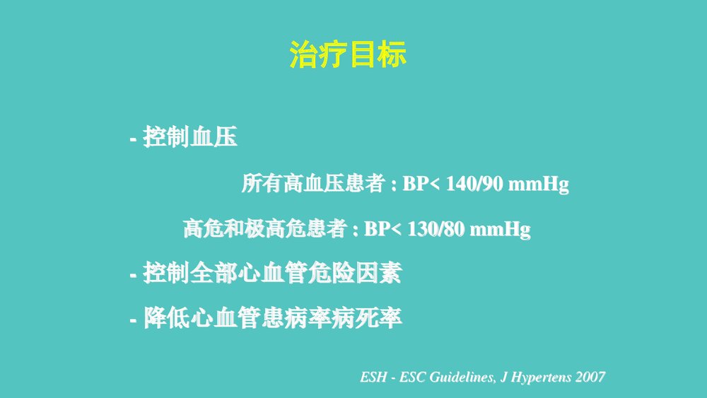 治疗心血管病药物的合理应用PPT课件4