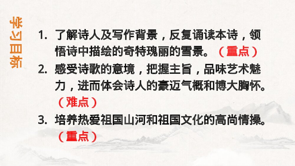 《白雪歌送武判官归京》九年级语文下册PPT课件2