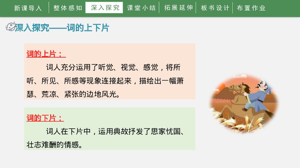 《渔家傲·秋思》词四首·部编版九年级语文下册PPT教学课件下载10